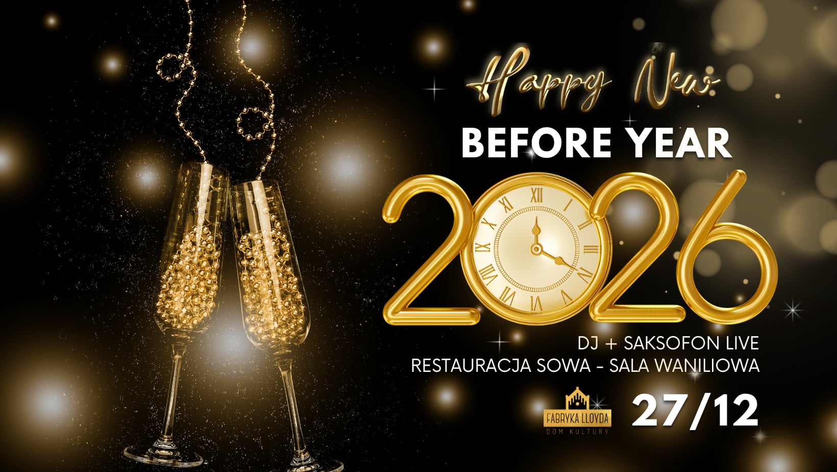 Happy New BEFORE Year! 27.12.2025