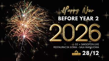 Happy New BEFORE Year! 28.12.2025