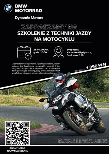 Bezpieczne otwarcie sezonu motocyklowego z BMW Dynamic Motors